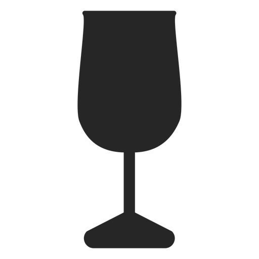 Beber vaso plano icono