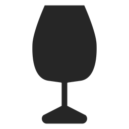 Drinking glass flat icon Transparent PNG