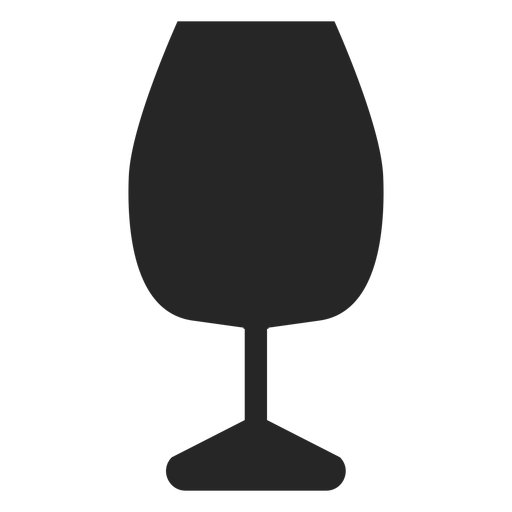 Trinkglas flache Ikone PNG-Design