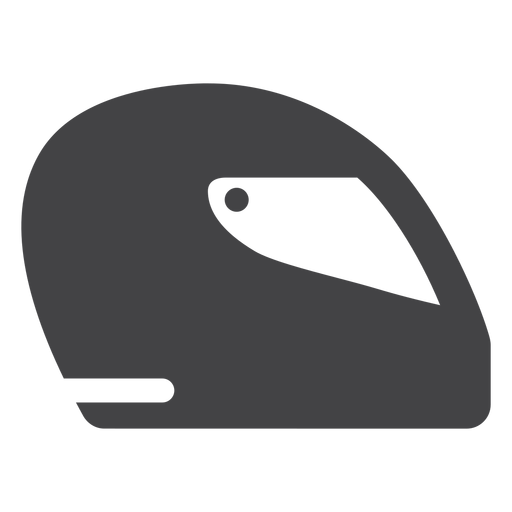 Formel Helm flache Ikone PNG-Design