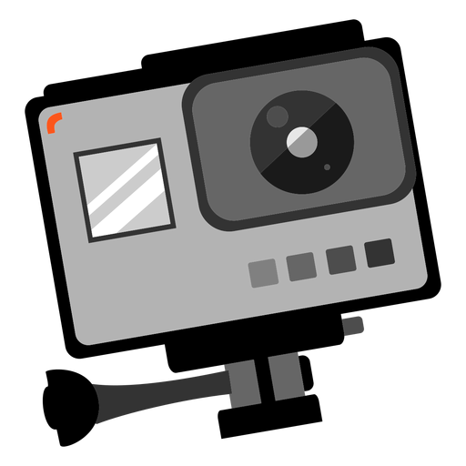 Gopro Fotokamera-Symbol PNG-Design