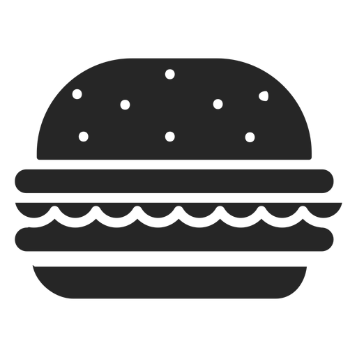 Iconos De Restaurante De Icono Plano De Hamburguesa Descargar Png Svg