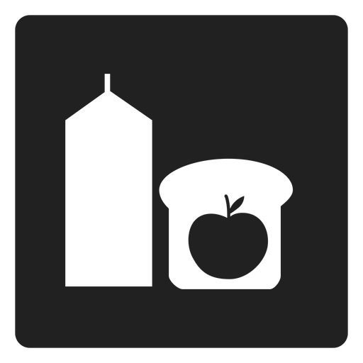 Icono de desayuno saludable cuadrado Transparent PNG Icono de desayuno saludable cuadrado Transparent PNG