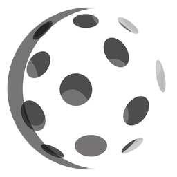 Ícone de bola de hóquei Desenho PNG