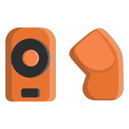 Hockey elbow pads icon PNG Design