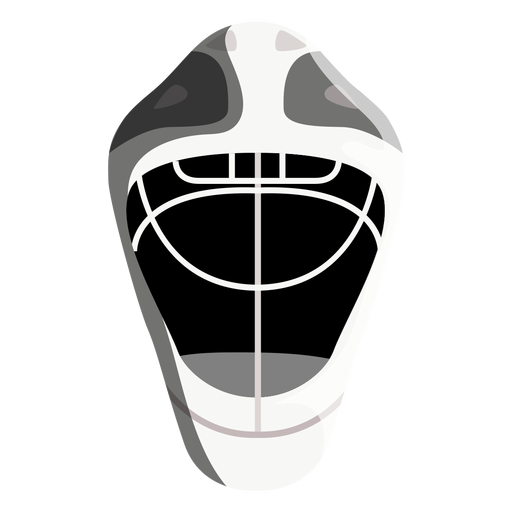 Ícone de capacete de hóquei Desenho PNG