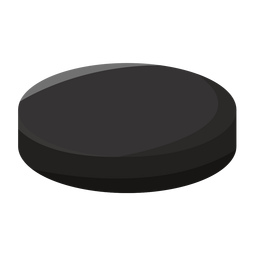Ícone de disco de hóquei Desenho PNG