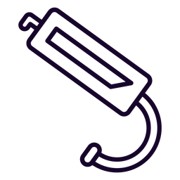 Icono de trazo de bobina de encendido Diseño PNG