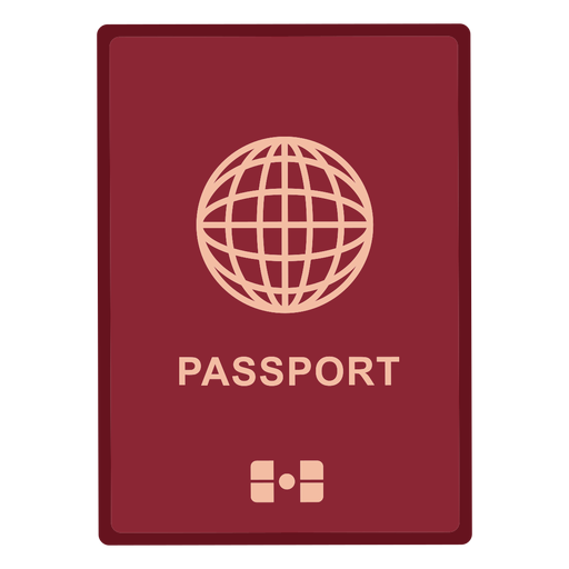 Internationales Pass-Symbol PNG-Design