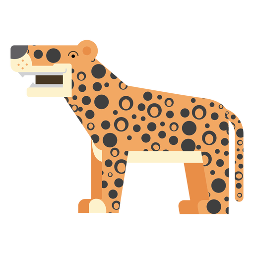 Ilustraci?n de jaguar Diseño PNG