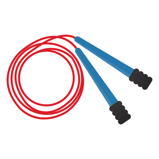 Jump rope icon boxing elements