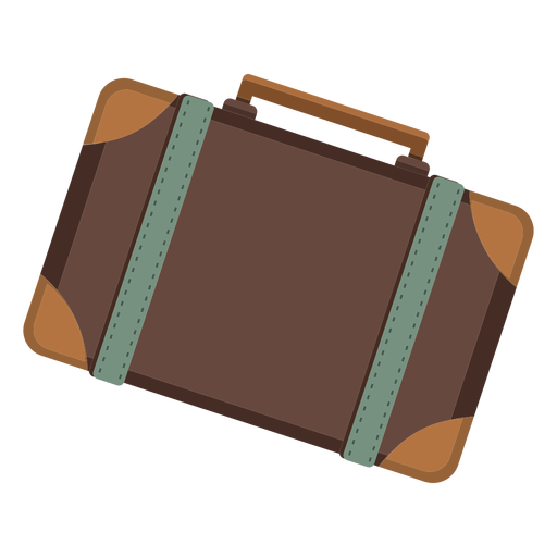 Luggage suitcase icon PNG Design