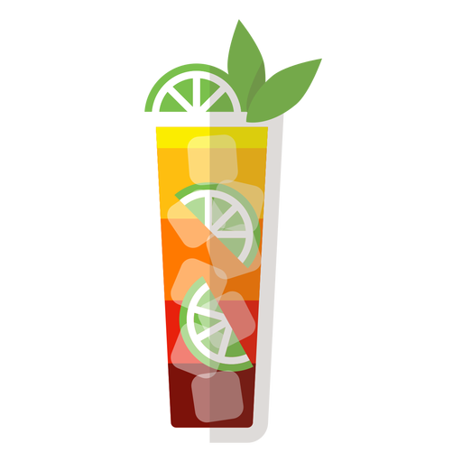 Mai Tai Cocktail Ikone PNG-Design