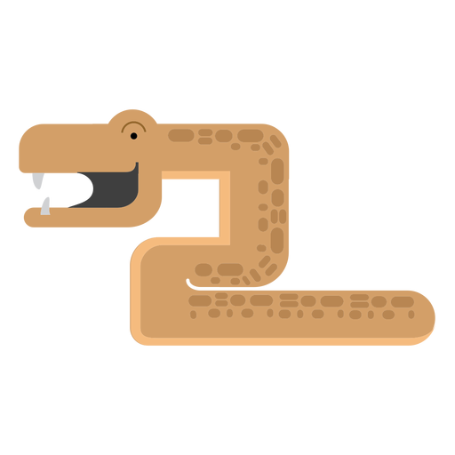 Ilustração de cobra mamba Desenho PNG