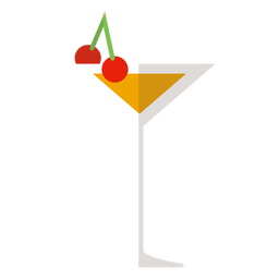 Icono de cóctel de Manhattan Diseño PNG