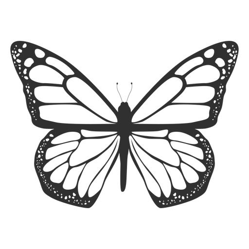 Free Free 224 Butterfly Silhouette Svg Simple Butterfly Svg SVG PNG EPS DXF File