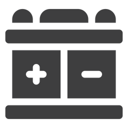 Motorcycle battery icon