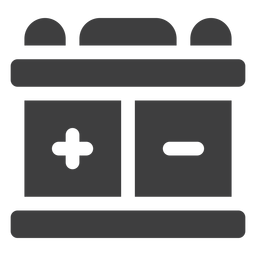 Motorradbatteriesymbol PNG-Design