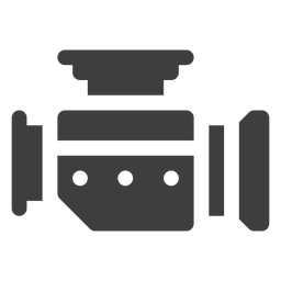 Ícone de carburador de motocicleta Desenho PNG