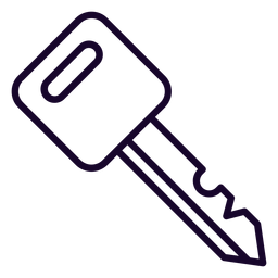 Ícone de toque de chave de motocicleta Desenho PNG