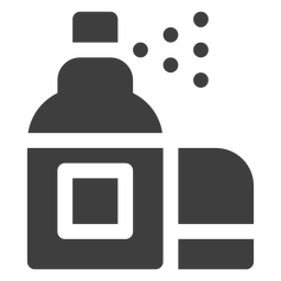 Icono de limpiador en aerosol de motocicleta Diseño PNG
