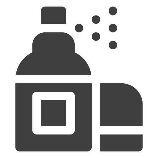 Icono de limpiador en aerosol de motocicleta Diseño PNG