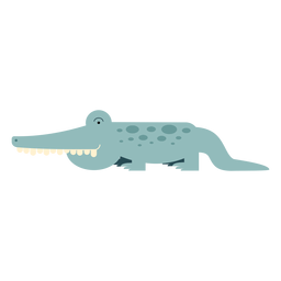Ilustração do crocodilo do Nilo Desenho PNG