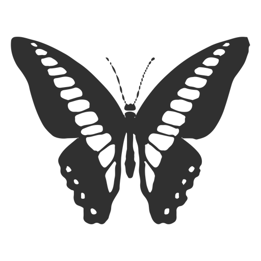 Free Free 56 Silhouette Simple Butterfly Svg SVG PNG EPS DXF File