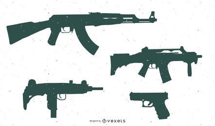 Formas personalizadas: armas atualizadas