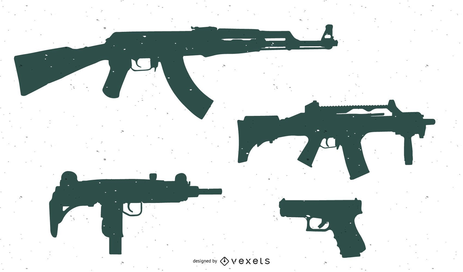 Formas personalizadas: pistolas actualizadas