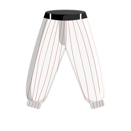 Pinstripe baseball pants icon Pinstripe baseball pants icon