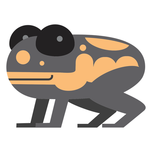 Poison dart frog illustration