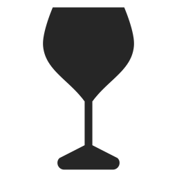 Red wine glass flat icon restaurant icons