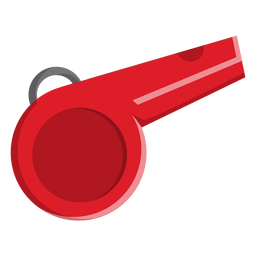 Ícone de apito do árbitro Desenho PNG