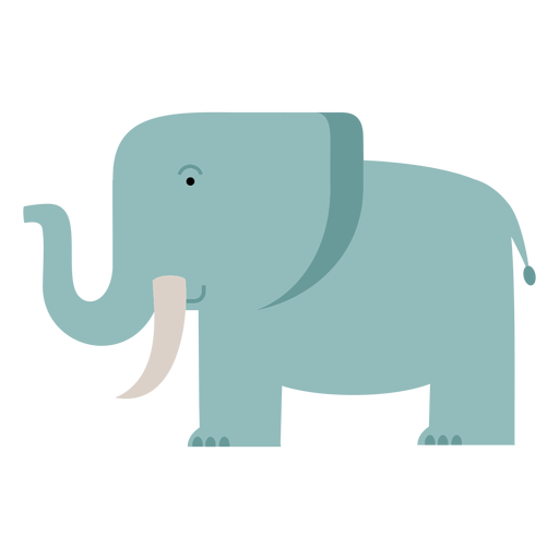 Savanna elephant illustration PNG Design