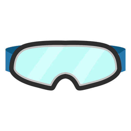 Brillenikone der Skibrille PNG-Design