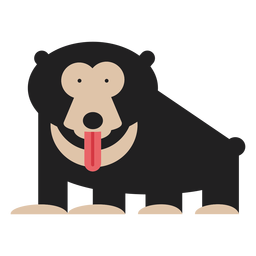 Faultier Bär Illustration PNG-Design