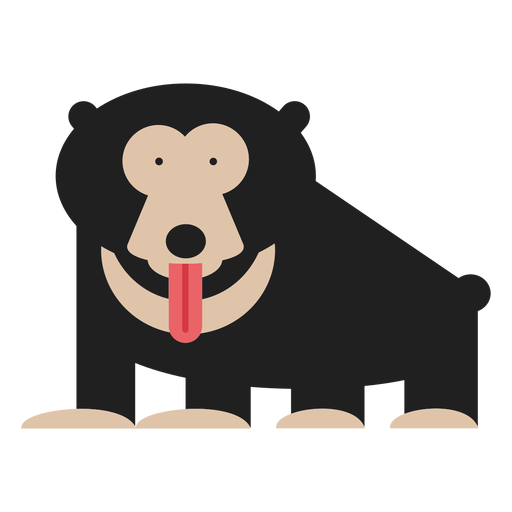 Sloth bear illustration PNG Design