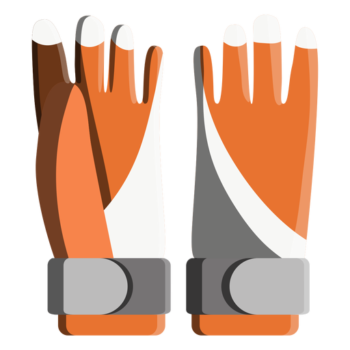 Icono de guantes de snowboard Diseño PNG