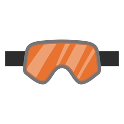 Snowboardbrillensymbol PNG-Design