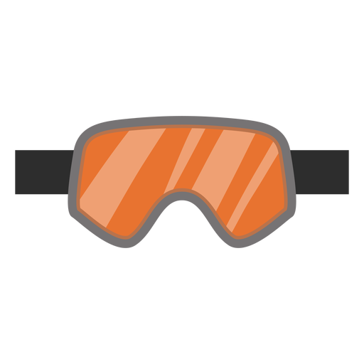 Snowboard goggles icon