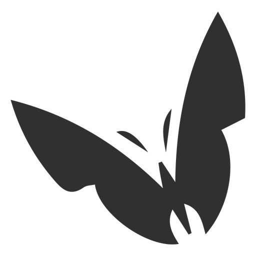 Download Stylized butterfly silhouette - Transparent PNG & SVG ...