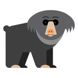 Ilustración de oso de sol Diseño PNG