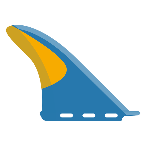 Icono de aleta de tabla de surf