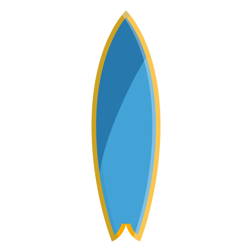 Surf board icon PNG Design