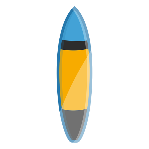 Icono de tabla de surf elementos de surf