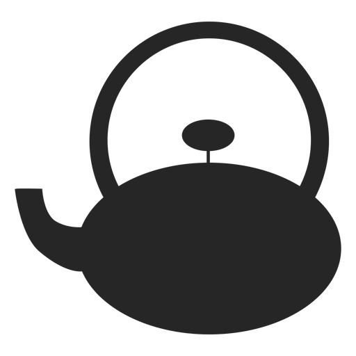 Teapot flat icon PNG Design