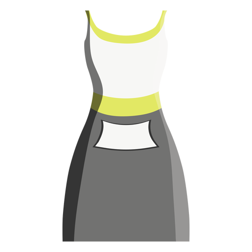 Icono de vestido de tenis Diseño PNG