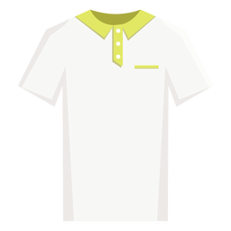 Tennis polo shirt icon PNG Design