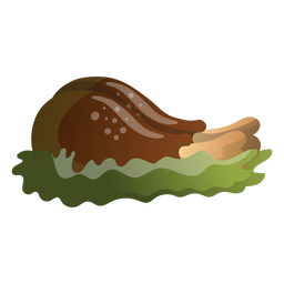 Türkei Drumsticks Illustration PNG-Design
